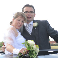 Alessandra und Roger haben im August 2011 geheiratet.