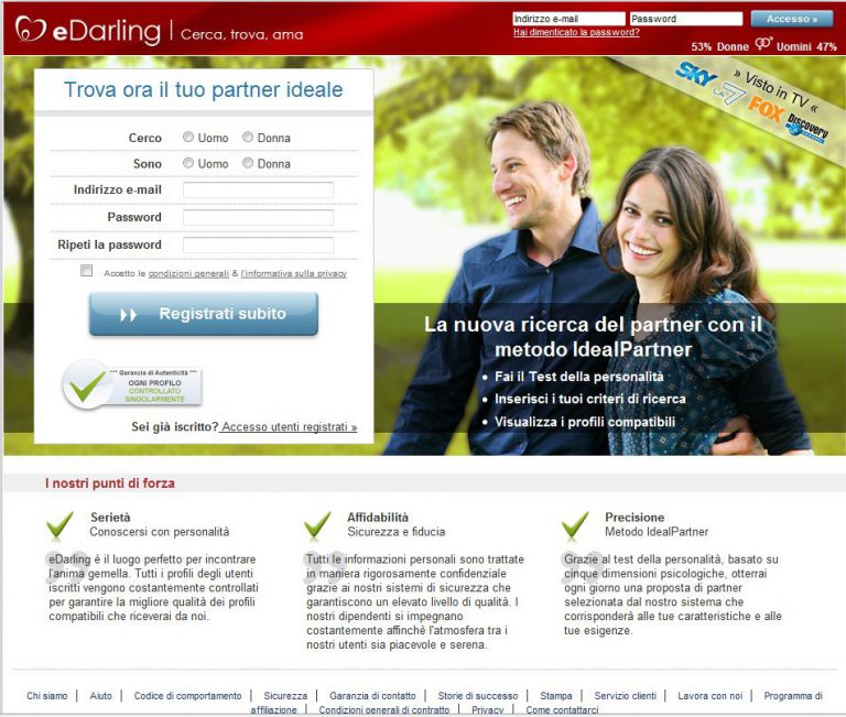 Partnervermittlung italien